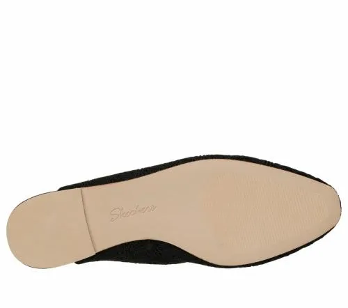 Cleo Snip 8211 Sweet Daffodil Black Women SKECHERS SlipOn
