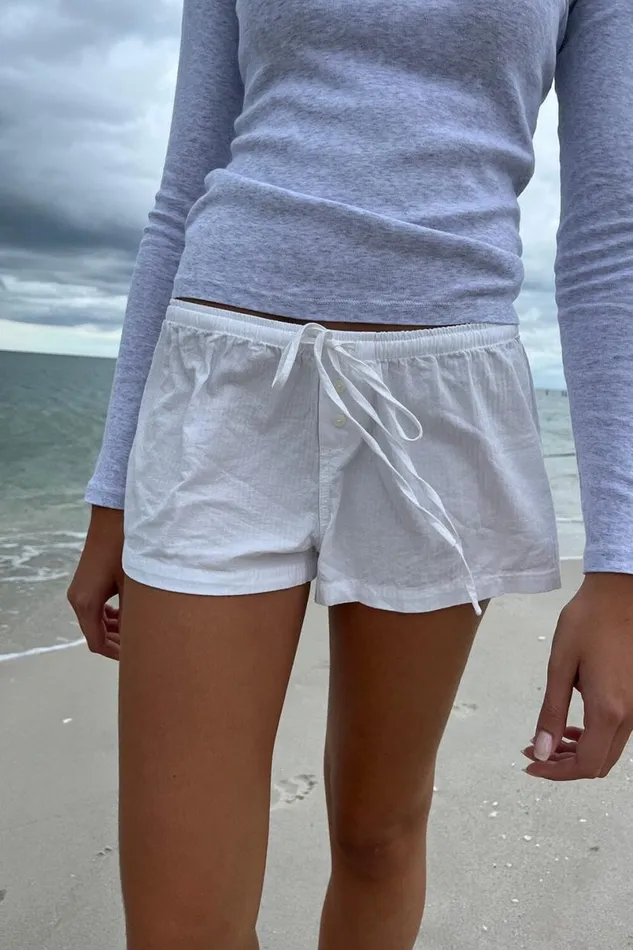 Clothing Aimee Cotton Shorts Brandy Melville BOTTOMS