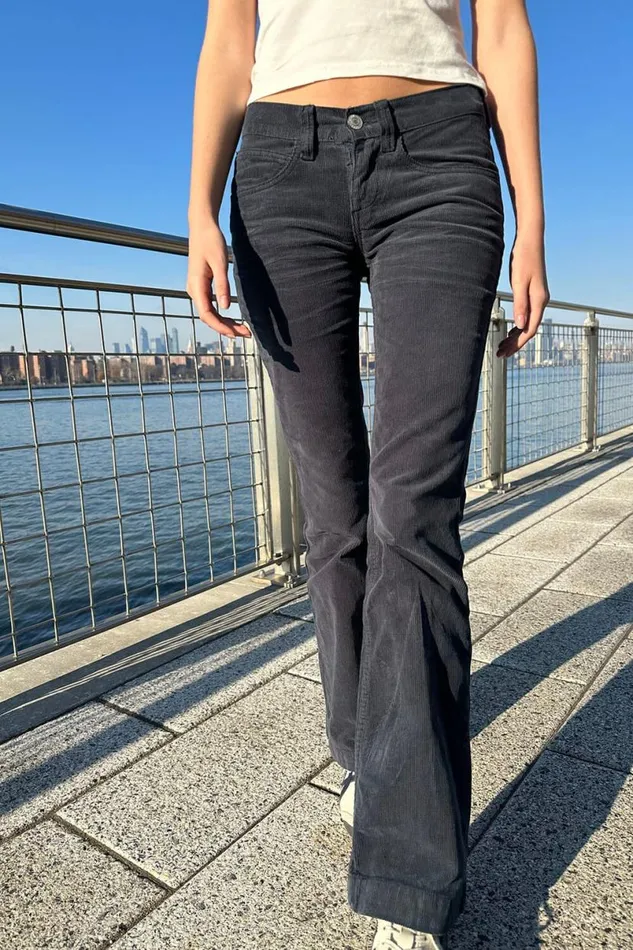 Clothing Annie Corduroy Pants Brandy Melville PANTS