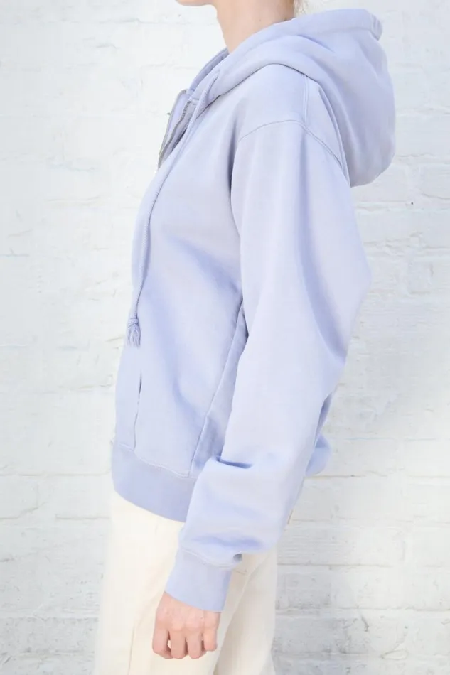 Clothing Christy Light Blue Hoodie Brandy Melville SWEATPANTS and SWEATSHIRTS