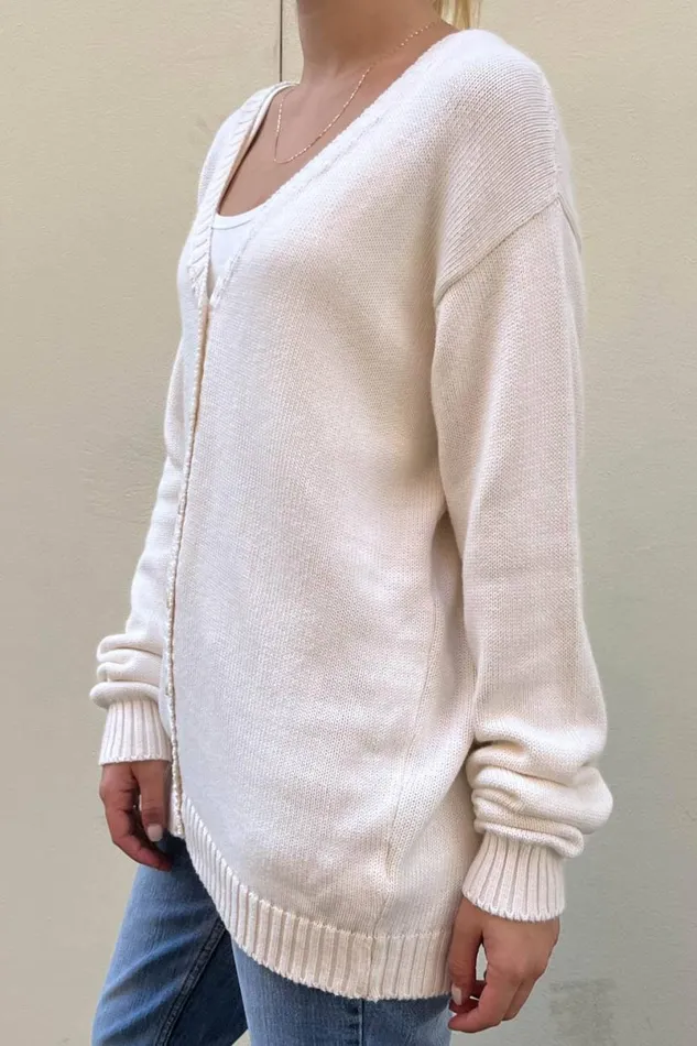 Clothing Coraline Cotton Sweater Brandy Melville SWEATERS