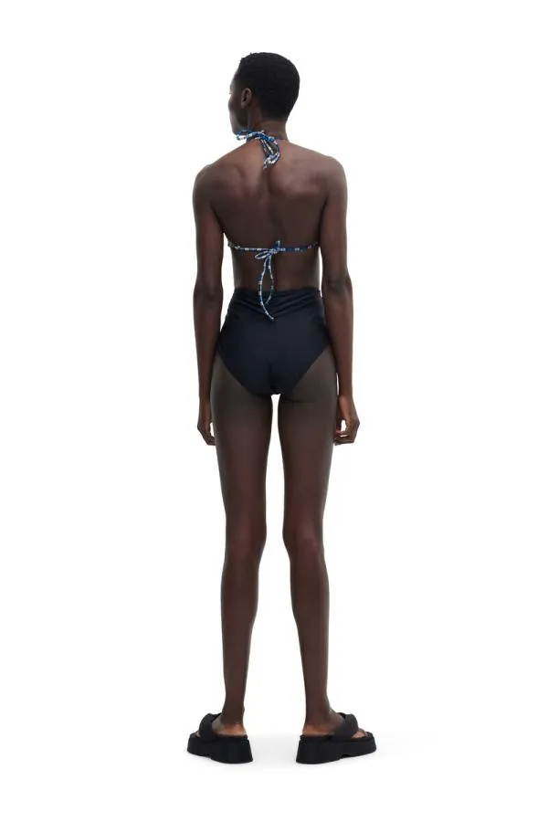 Clothing GANNI Extended Sizes HighRise Bikini Bottom Black