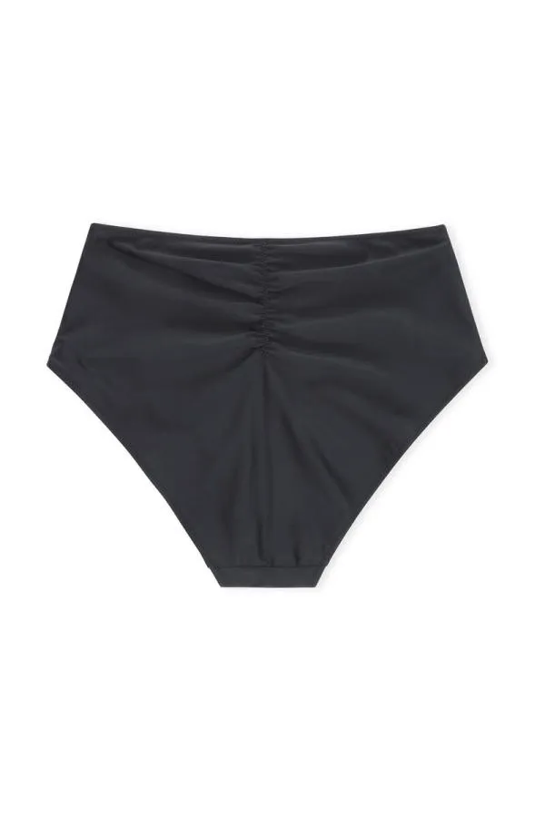 Clothing GANNI Extended Sizes HighRise Bikini Bottom Black