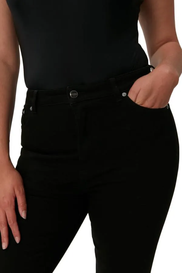 Clothing GANNI Trousers Cutye Jeans Blackblack