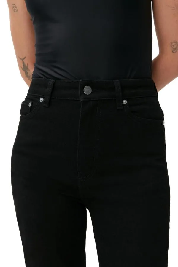 Clothing GANNI Trousers Cutye Jeans Blackblack