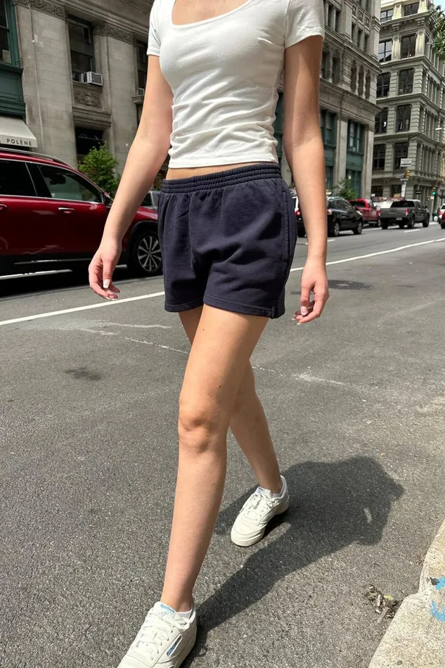 Clothing Rosa Fleece Sweatshorts Brandy Melville BOTTOMS