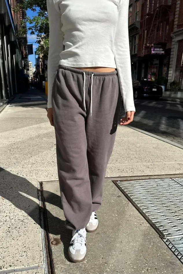 Clothing Rosa Tie Sweatpants Brandy Melville SWEATPANTS and SWEATSHIRTS
