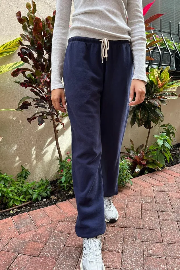 Clothing Rosa Tie Sweatpants Brandy Melville SWEATPANTS and SWEATSHIRTS