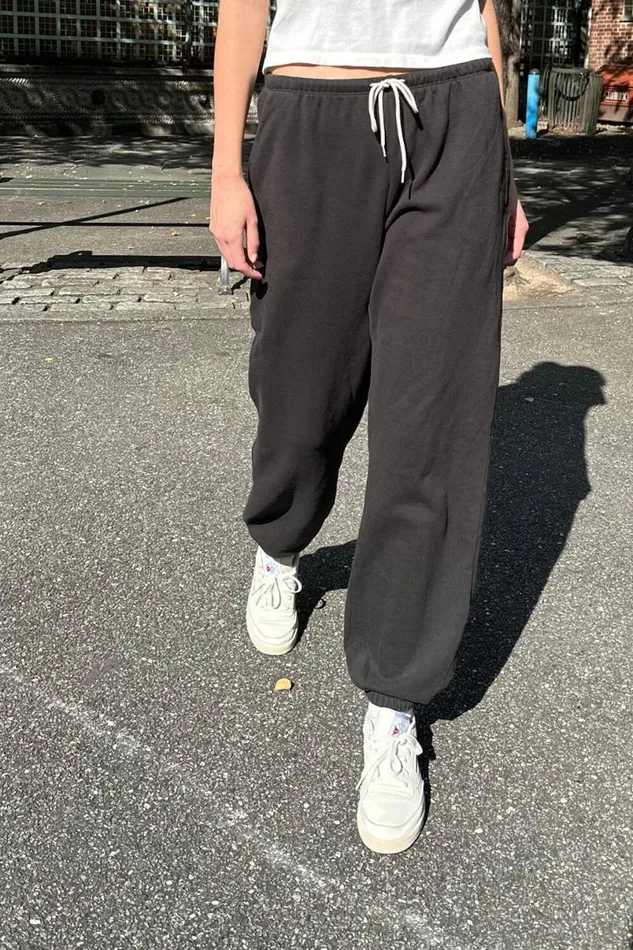 Clothing Rosa Tie Sweatpants Brandy Melville SWEATPANTS and SWEATSHIRTS