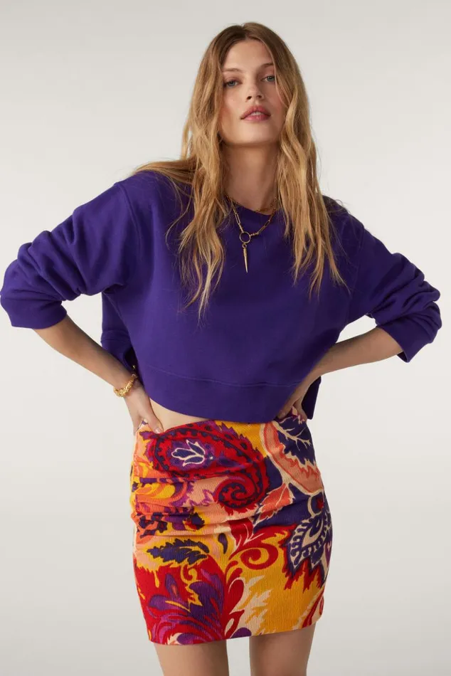 CloverStretch Skirt Clothing Baandsh Skirts and Shorts