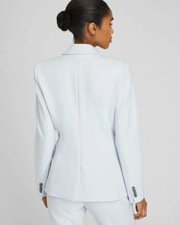 Club Monaco Blazers and Suiting Classic Cutaway Double Breasted Blazer Glass 8211 Women