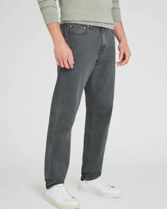 Club Monaco Denim GarmentDyed SlimStraight Jeans Basil 8211 Men