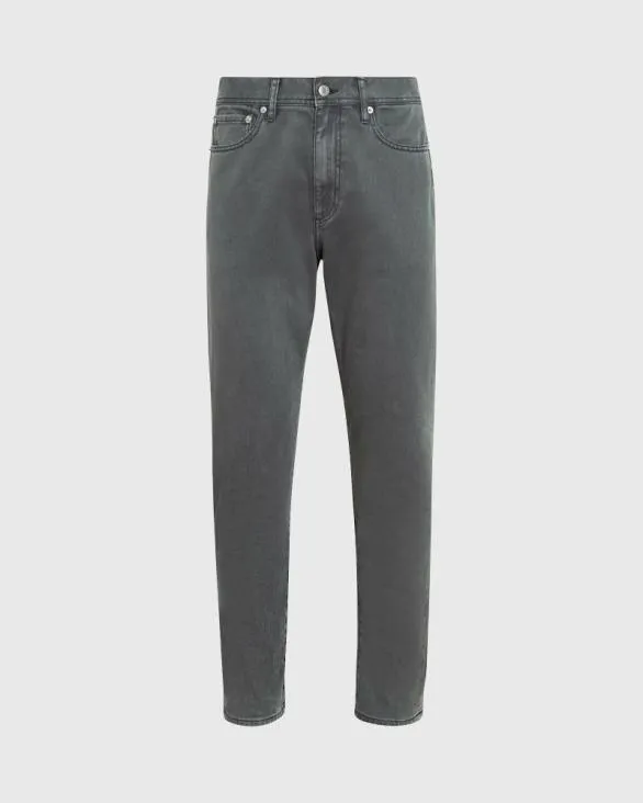 Club Monaco Denim GarmentDyed SlimStraight Jeans Basil 8211 Men