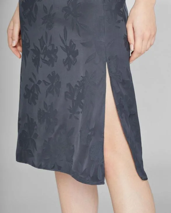 Club Monaco Dresses and Jumpsuits Asymmetrical Slip Dress Ebony 8211 Women