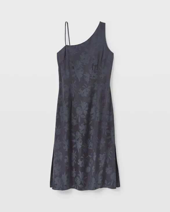 Club Monaco Dresses and Jumpsuits Asymmetrical Slip Dress Ebony 8211 Women