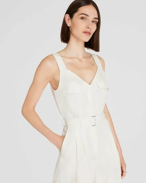Club Monaco Dresses and Jumpsuits Cargo Romper Off White 8211 Women