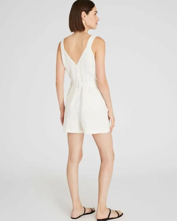 Club Monaco Dresses and Jumpsuits Cargo Romper Off White 8211 Women
