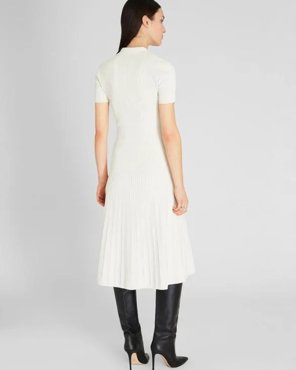 Club Monaco Dresses and Jumpsuits Johnny Collar Midi Dress Off White 8211 Women