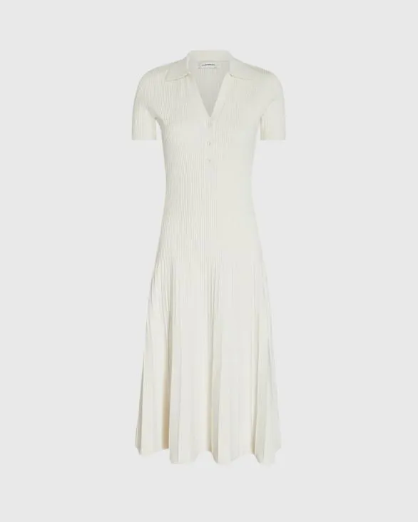 Club Monaco Dresses and Jumpsuits Johnny Collar Midi Dress Off White 8211 Women