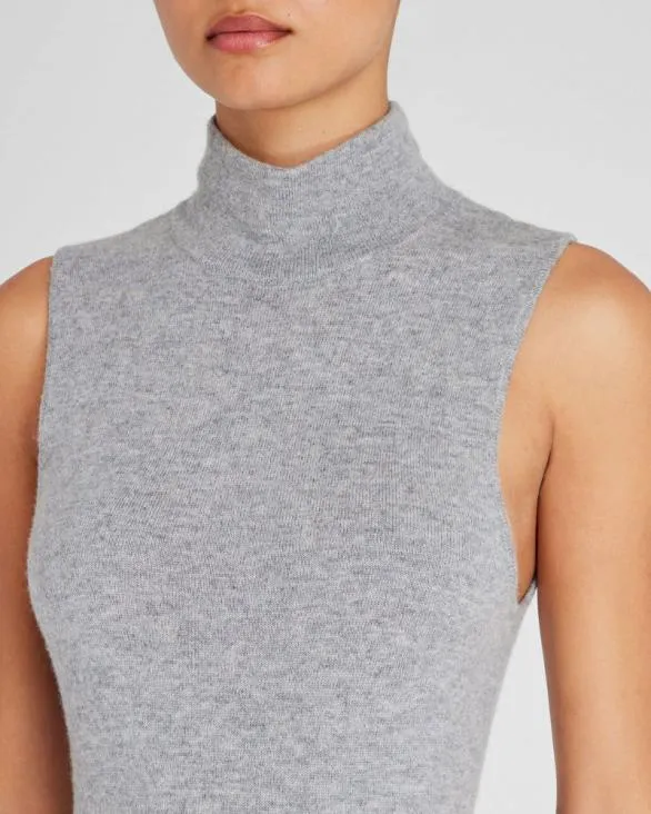 Club Monaco Dresses and Jumpsuits Sleeveless Turtleneck Maxi Dress Heather Grey 8211 Women