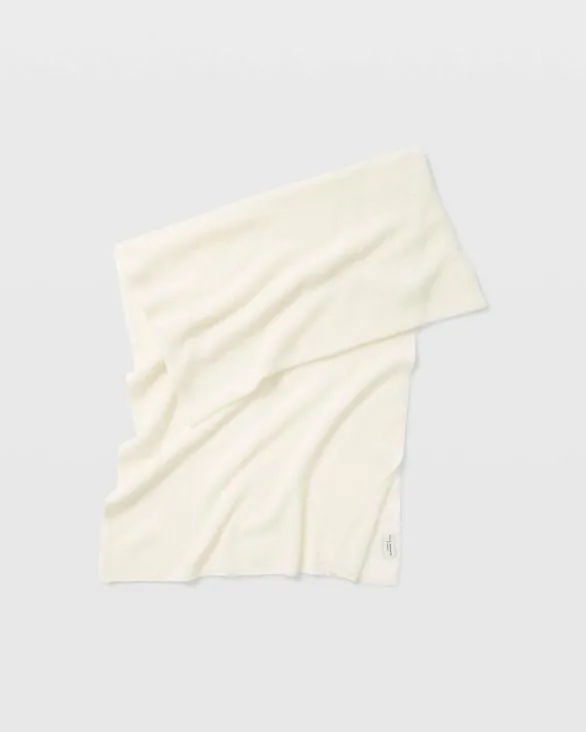 Club Monaco Hats Scarves and Gloves Adele Cashmere Scarf Cream 8211 Women