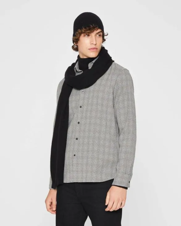 Club Monaco Hats Scarves and Gloves Kensington Cashmere Scarf Black 8211 Men
