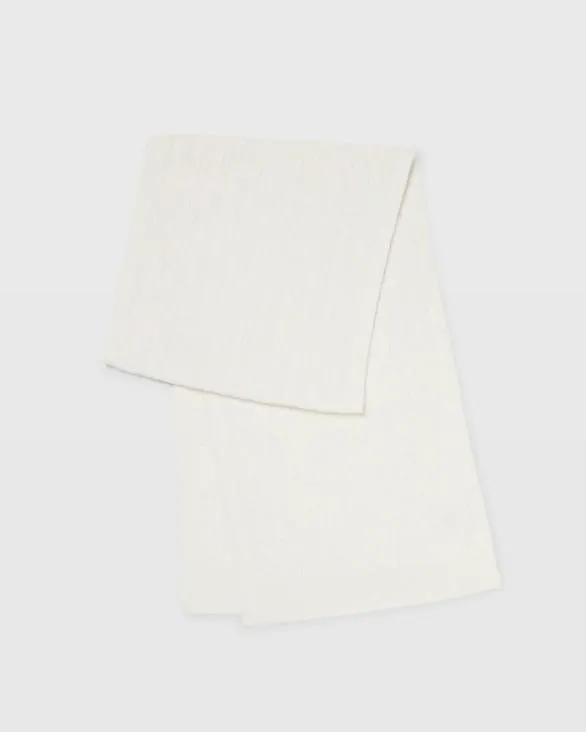 Club Monaco Hats Scarves and Gloves MiniCable Cashmere Scarf Off White 8211 Women Club Monaco Hats Scarves and Gloves MiniCable Cashmere Scarf Off White 8211 Women