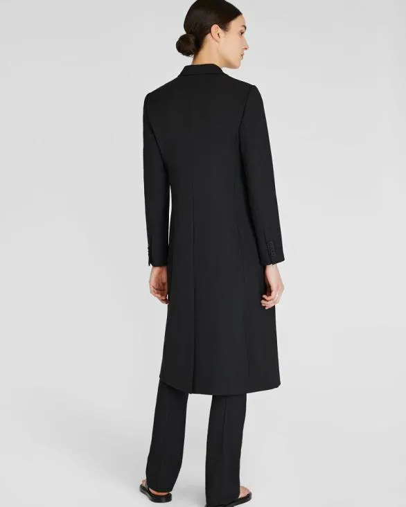 Club Monaco Jackets and Coats Lightweight Borrem Crombie Coat Black 8211 Women