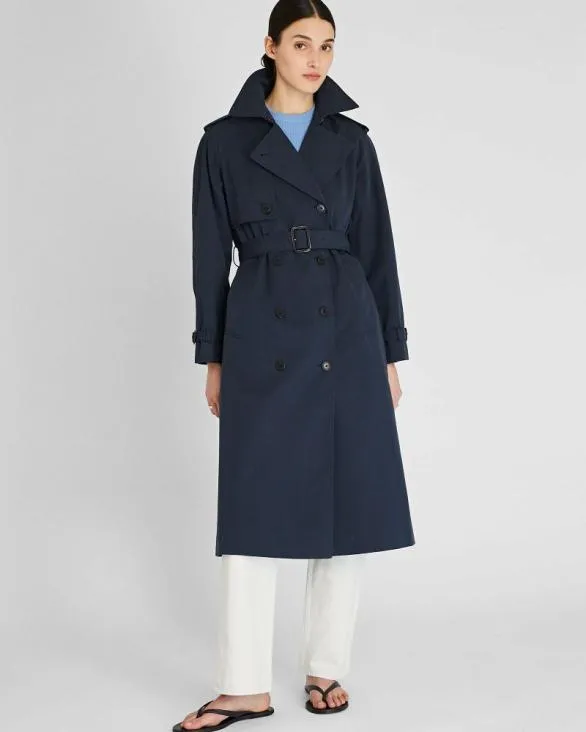 Club Monaco Jackets and Coats Monaco Trench Twilight Navy 8211 Women