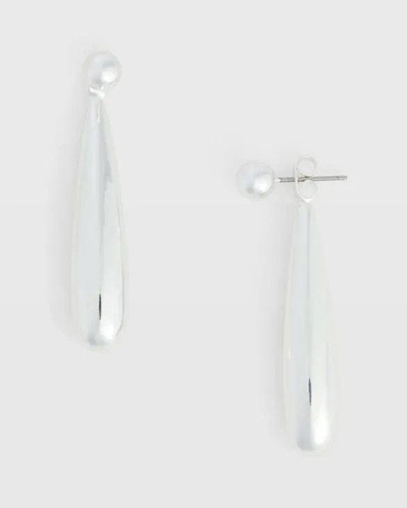 Club Monaco Jewelry Reverse Dangling Earrings Silver 8211 Women