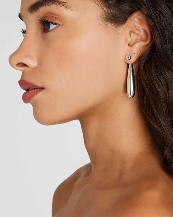 Club Monaco Jewelry Reverse Dangling Earrings Silver 8211 Women