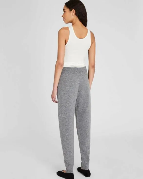 Club Monaco Loungewear Cashmere Blend Double Face Jogger Medium Heather Grey 8211 Women