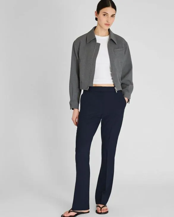 Club Monaco Pants Slim Bootcut Borrem Pant Navy 8211 Women