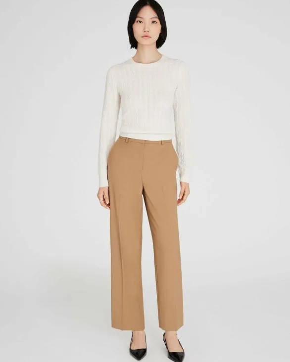 Club Monaco Pants TabDetail Pant Warm Camel 8211 Women