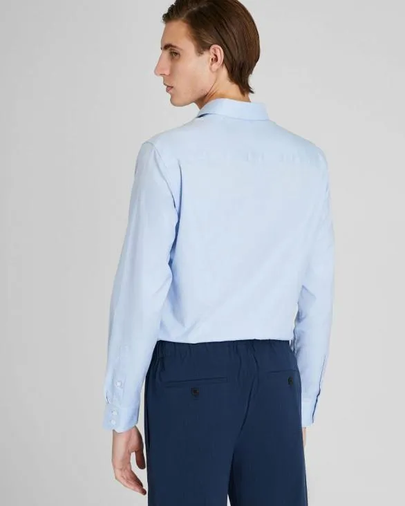 Club Monaco Shirts Albini Egyptian Cotton Dress Shirt Blue 8211 Men