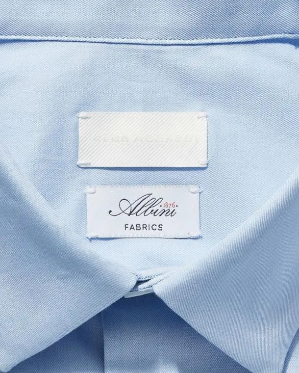 Club Monaco Shirts Albini Egyptian Cotton Dress Shirt Blue 8211 Men