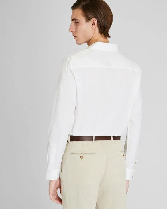 Club Monaco Shirts Albini Egyptian Cotton Dress Shirt White 8211 Men