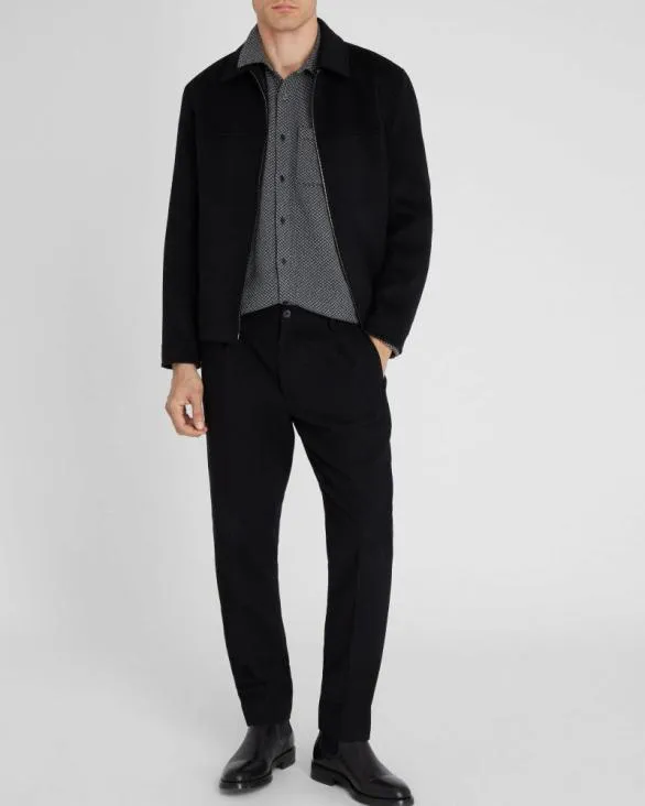 Club Monaco Shirts Herringbone Texture Shirt Heather Grey 8211 Men