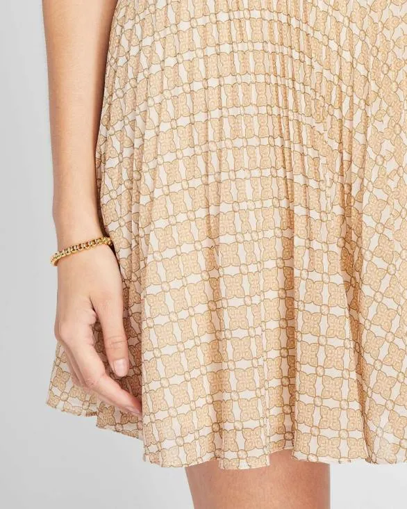 Club Monaco Skirts Pleated Short Skirt Multi 8211 Women