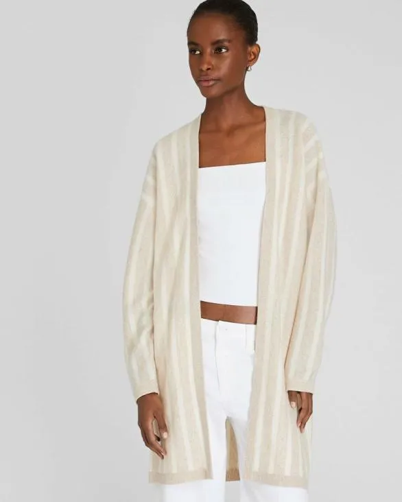 Club Monaco Sweaters Cashmere Beach Cardigan Oatmeal Mix 8211 Women