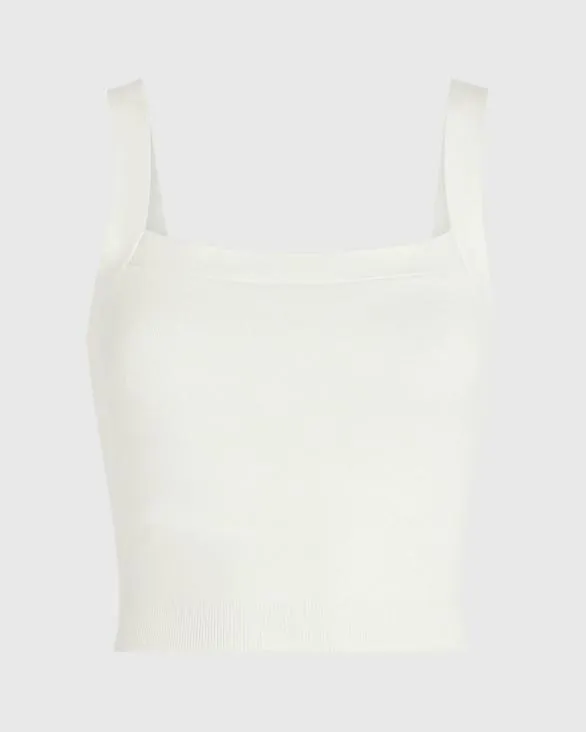 Club Monaco Sweaters Cropped Sweater Tank White 8211 Women