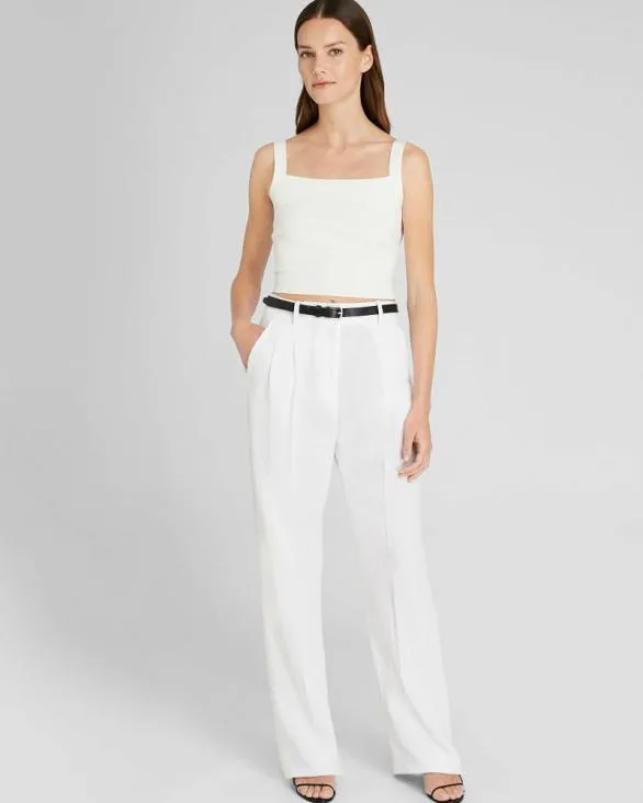 Club Monaco Sweaters Cropped Sweater Tank White 8211 Women