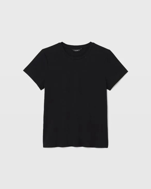 Club Monaco Tees The Crewneck Tee Black 8211 Women