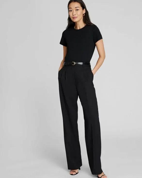 Club Monaco Tees The Crewneck Tee Black 8211 Women