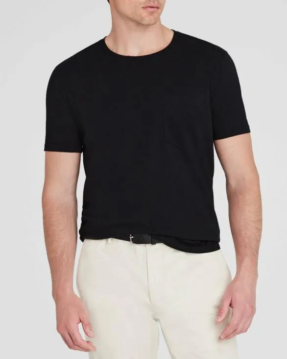 Club Monaco Tees Williams Pocket Tee Black 8211 Men