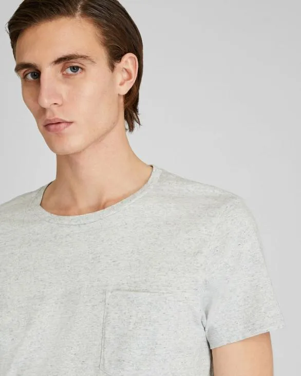Club Monaco Tees Williams Pocket Tee Heather Grey 8211 Men