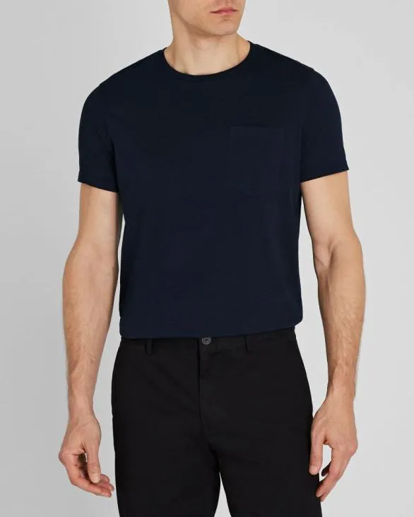 Club Monaco Tees Williams Pocket Tee Navy 8211 Men