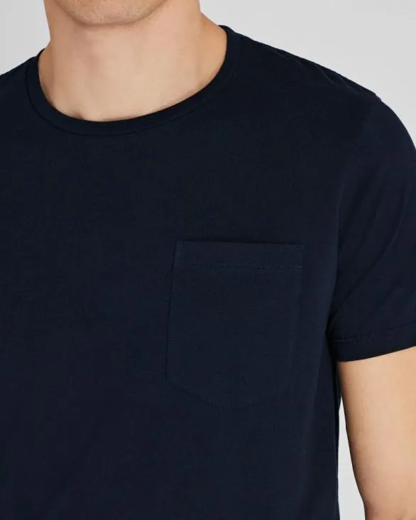 Club Monaco Tees Williams Pocket Tee Navy 8211 Men