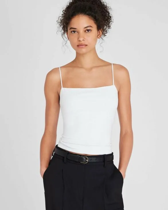 Club Monaco Tops Contour Cami White 8211 Women
