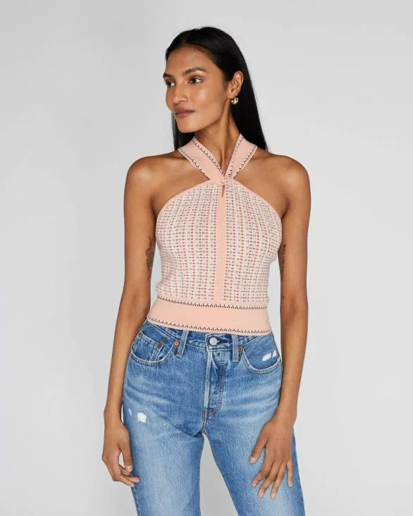 Club Monaco Tops Raeni Knit Tank Peach 8211 Women